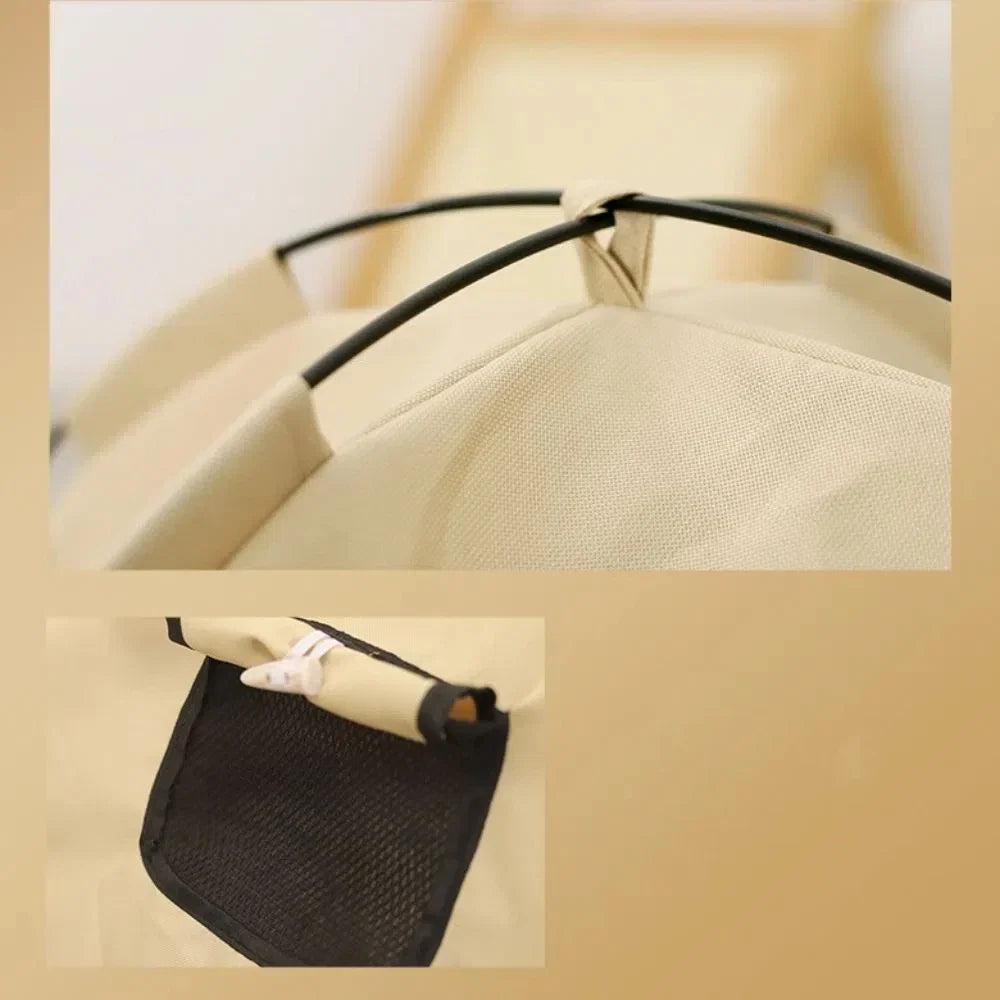 Portable Pet Tent Bed in Oxford Polyester for Small Pets – TokaNest™