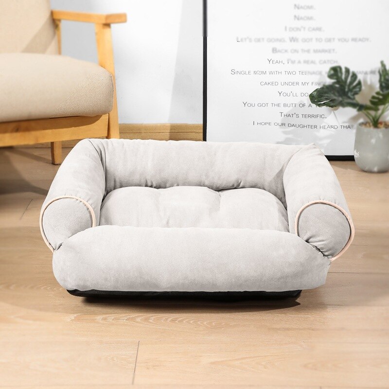 Soft Pet Sofa Bed with Non-Slip Oxford Base – Fancy™