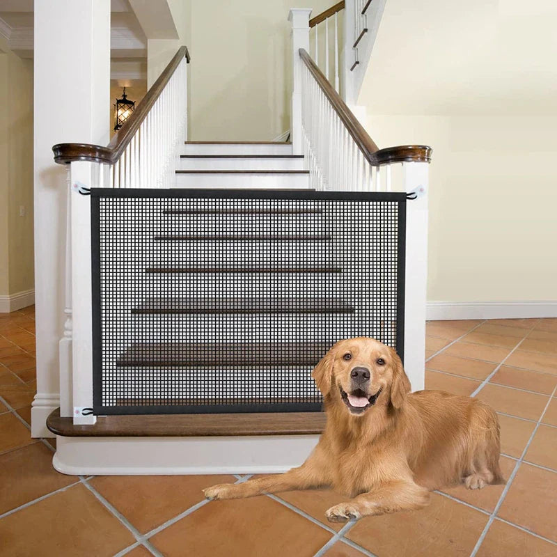 Portable Foldable Pet Safety Gate for Dogs & Cats – Wardex™