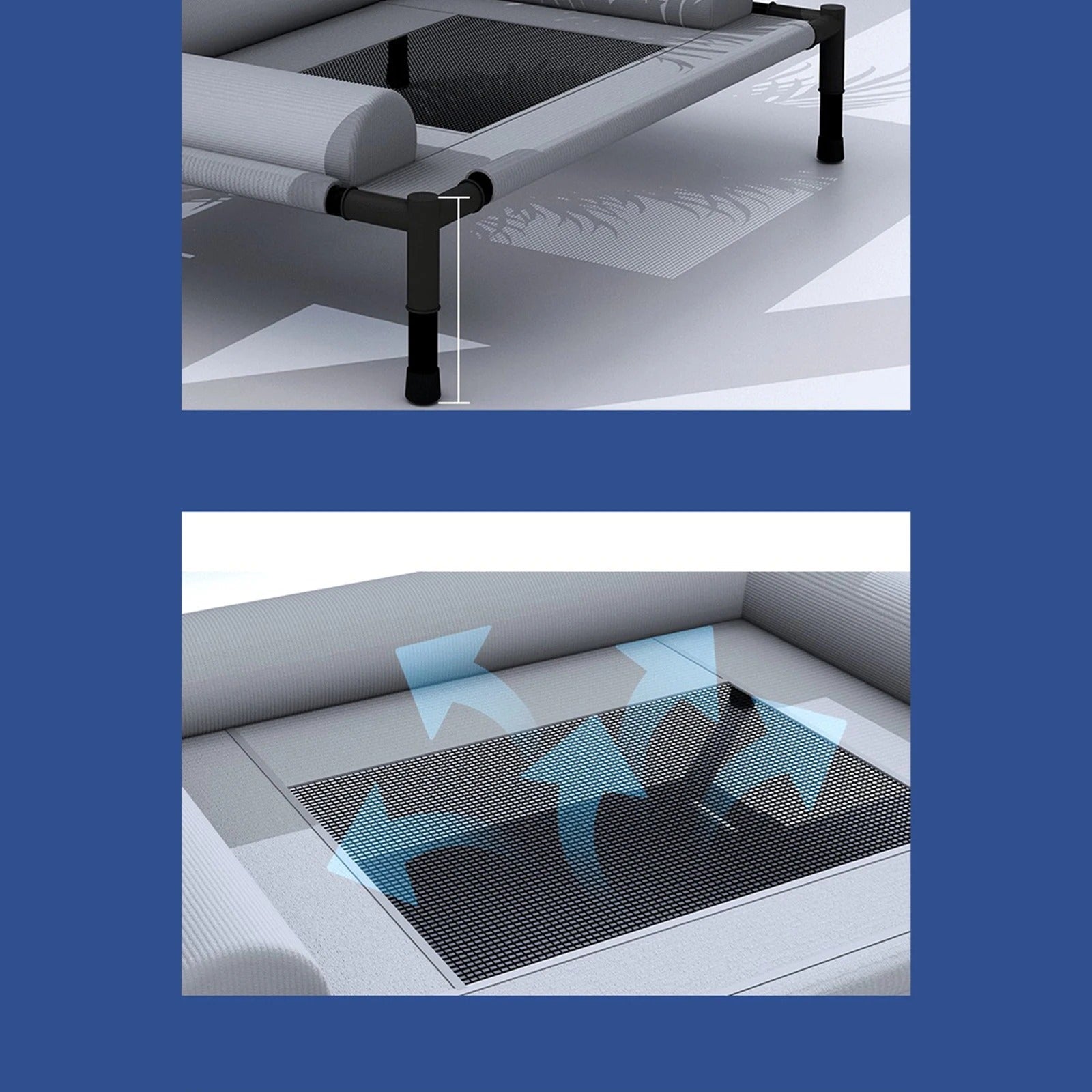 Cama Pet Elevada CampCushion
