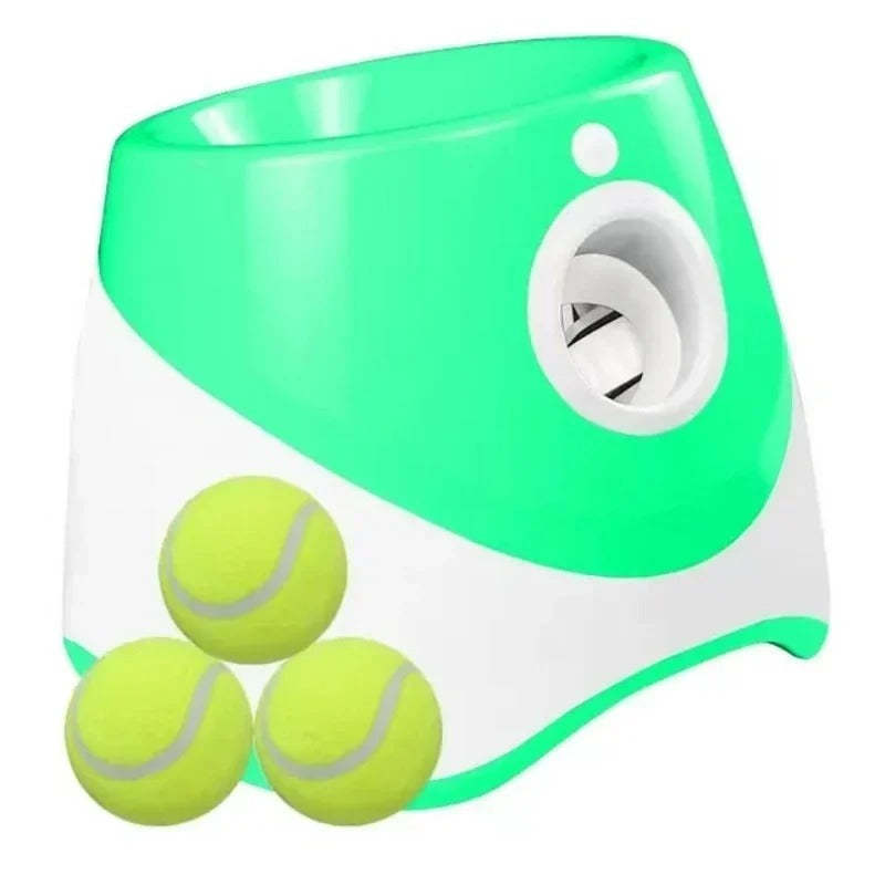 Automatic Ball Launcher & Treat-Dispensing Pet Toy – Flingo™