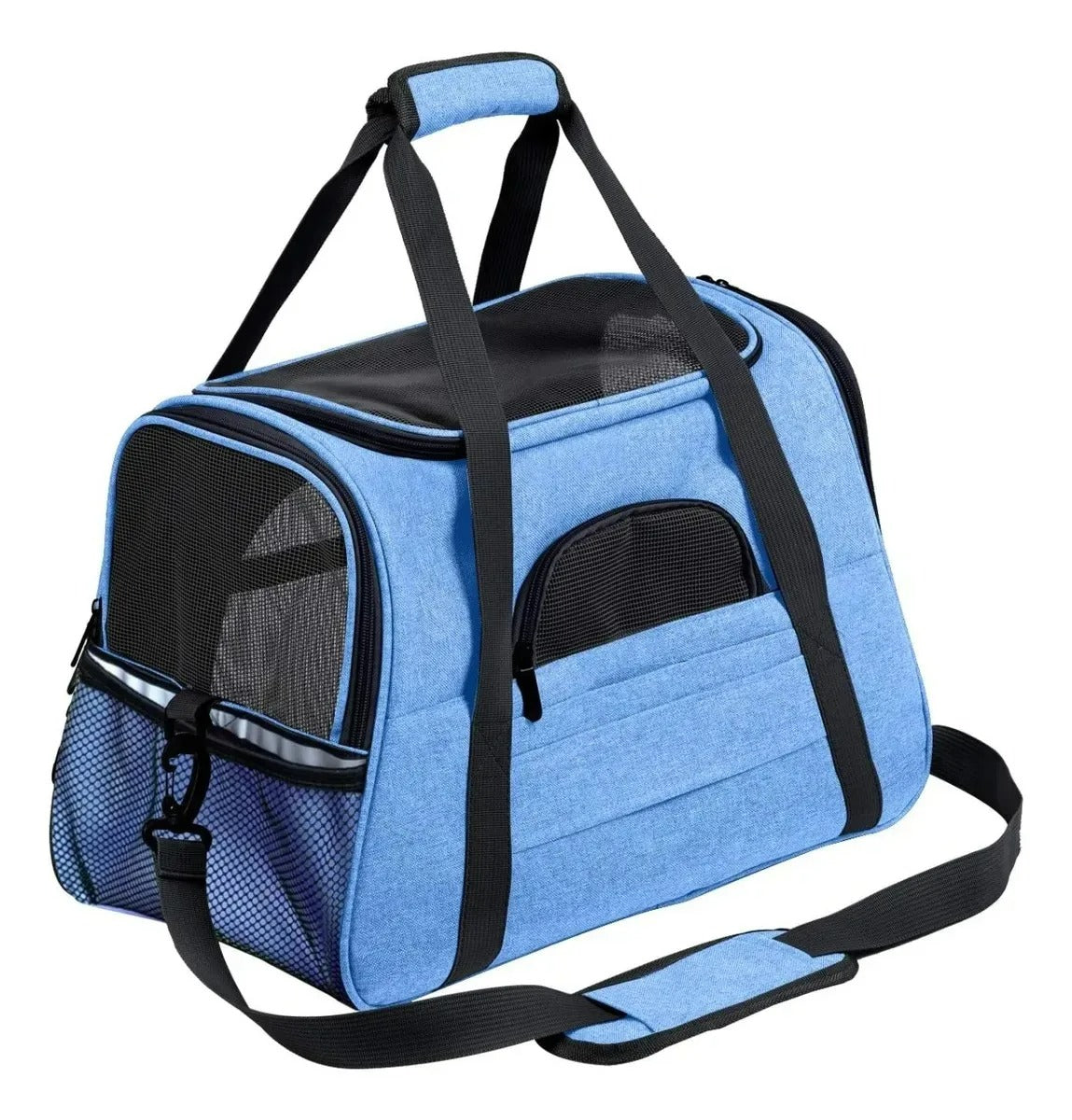 Waterproof Pet Carrier Bag with Ventilated Mesh Windows – Bexly™