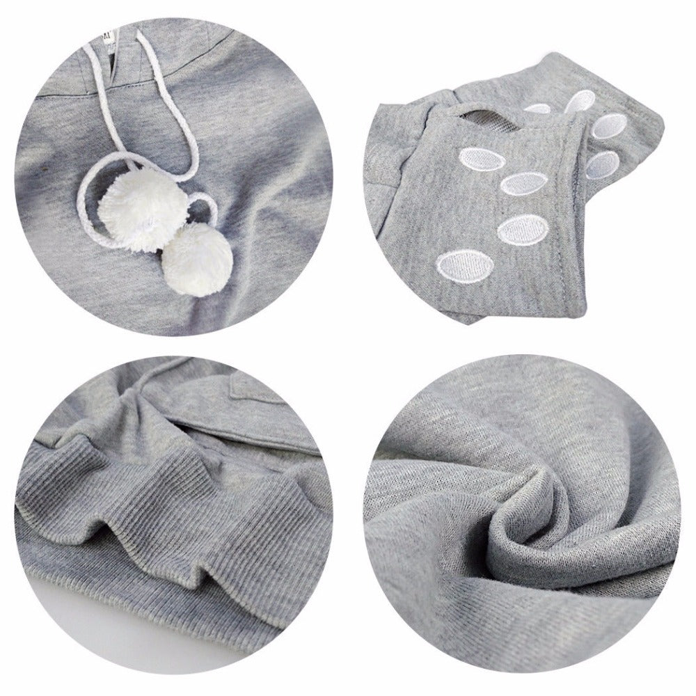 Kangaroo Pocket Hoodie Sweatshirt for Pets – Wagsy™
