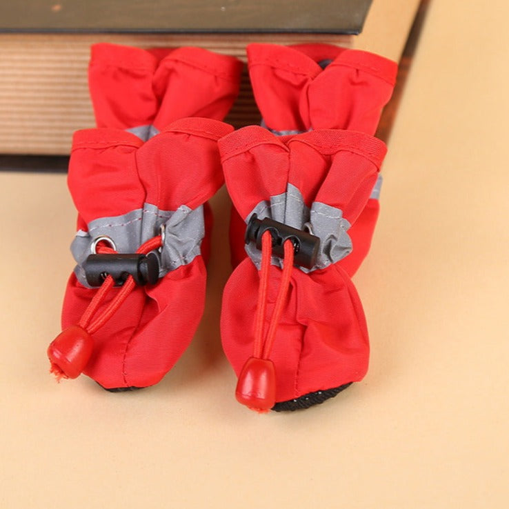 Waterproof Adjustable Pet Socks with Non-Slip Soles – Sockwick™