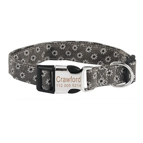 Personalized ID Pet Collar with Name & Phone Number – Tagwell™