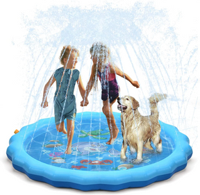 Inflatable Pet Sprinkler Splash Pad for Outdoor Water Fun – AquaSprout™
