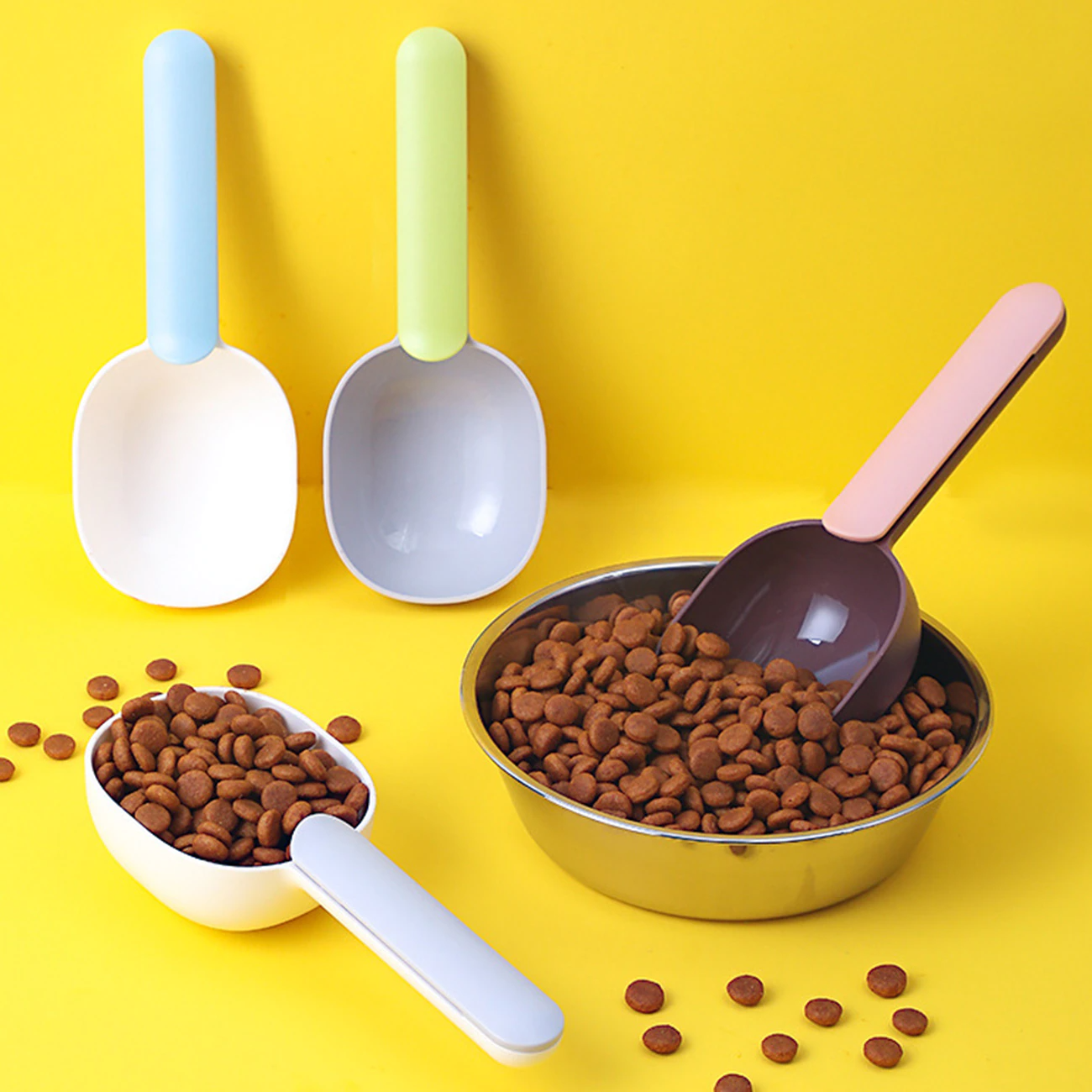 Pet Food Measuring Scoop - ABS Feeding Spoon for Dogs & Cats – Doselo™