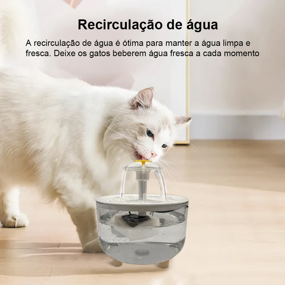 Automatic Pet Water Fountain with Filter – Ripplenest™