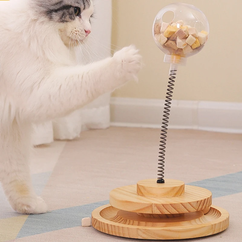 Interactive Treat-Dispensing Balance Toy for Dogs & Cats – Swingo™