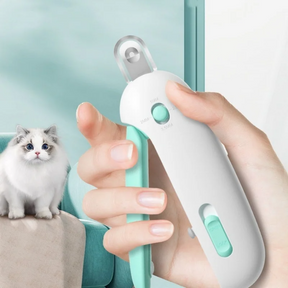 Adjustable Pet Nail Clipper with Safety Lock for Dogs & Cats – Klipzo™