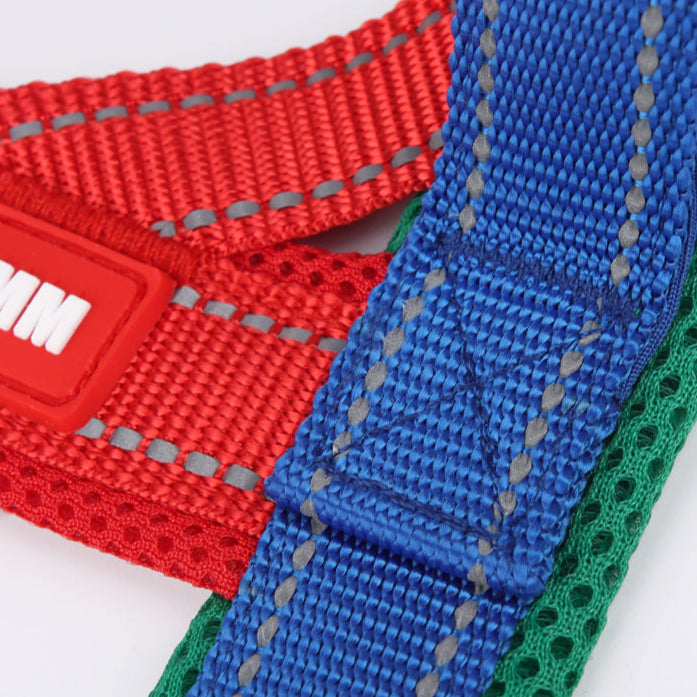 Soft Nylon Pet Chest Harness with Reflective Strip – Ondera™