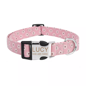Personalized ID Pet Collar with Name & Phone Number – Tagwell™