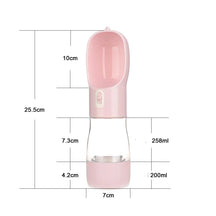 Portable Pet Water & Food Bottle - BPA-Free Travel Feeder – Sipwell™