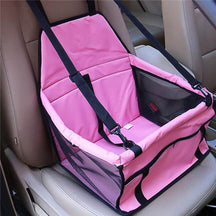 Pet Car Seat with Collar Attachment for Travel – Lucky