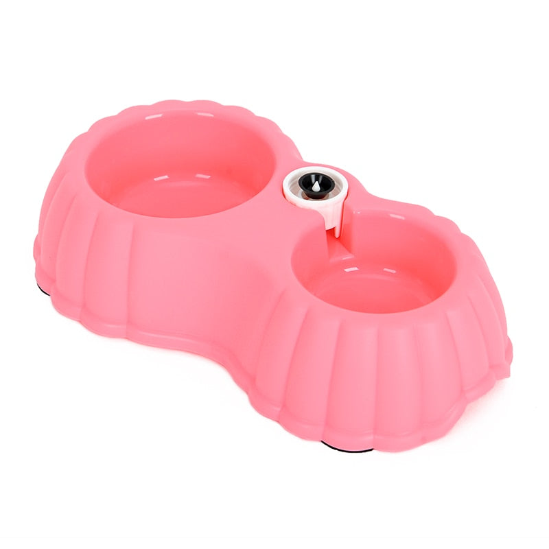 Pet Food and Water Bowl, Compact & Lightweight – Jellix™