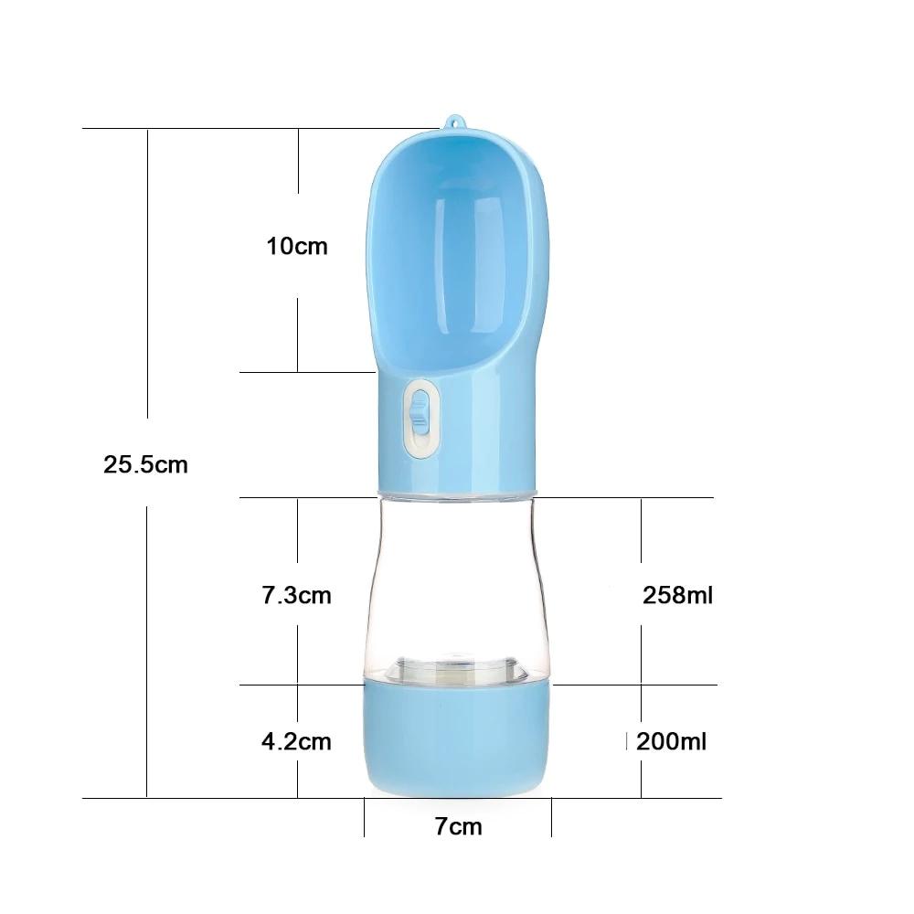 Portable Pet Water & Food Bottle - BPA-Free Travel Feeder – Sipwell™