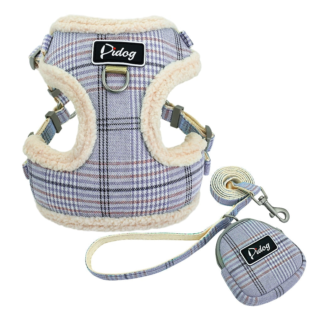 Dog Vest Harness with Leash & Storage Pouch – Vantro™