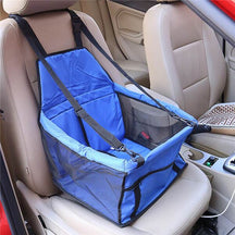 Pet Car Seat with Collar Attachment for Travel – Lucky