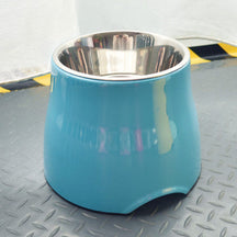 Elevated Stainless Steel Pet Bowl with Non-Slip Base – Bowlie™