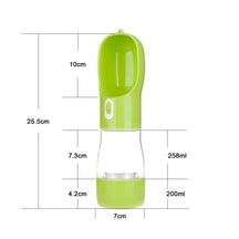 Portable Pet Water & Food Bottle - BPA-Free Travel Feeder – Sipwell™