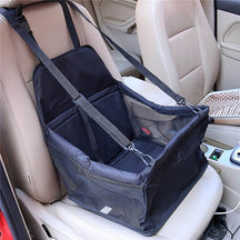 Pet Car Seat with Collar Attachment for Travel – Lucky