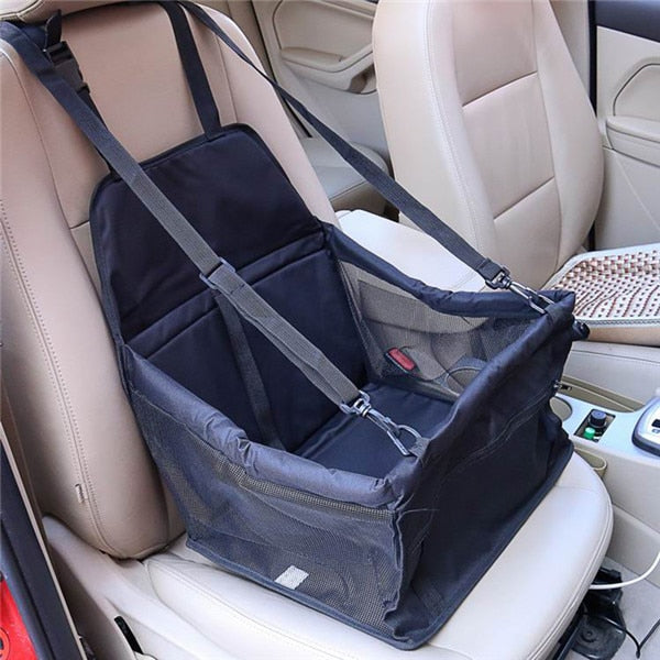 Pet Car Seat with Collar Attachment for Travel – Lucky