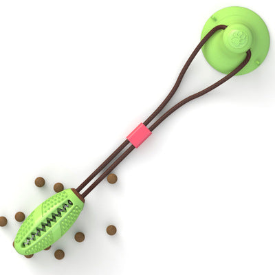 Grid Chew Toy with Suction Cup & Treat Dispenser – Nibblo™