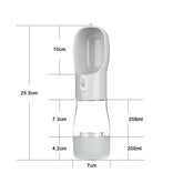 Portable Pet Water & Food Bottle - BPA-Free Travel Feeder – Sipwell™