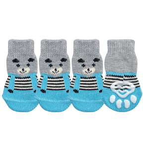 Pet Lover Socks – 4-Piece Cotton Set for Dogs & Cats – Padstep™