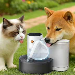 Automatic Pet Water Fountain with Smart Recharge – Flowvia™