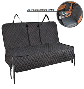 Pet Car Seat Protector with Armrest Opening Option – SeatShield™