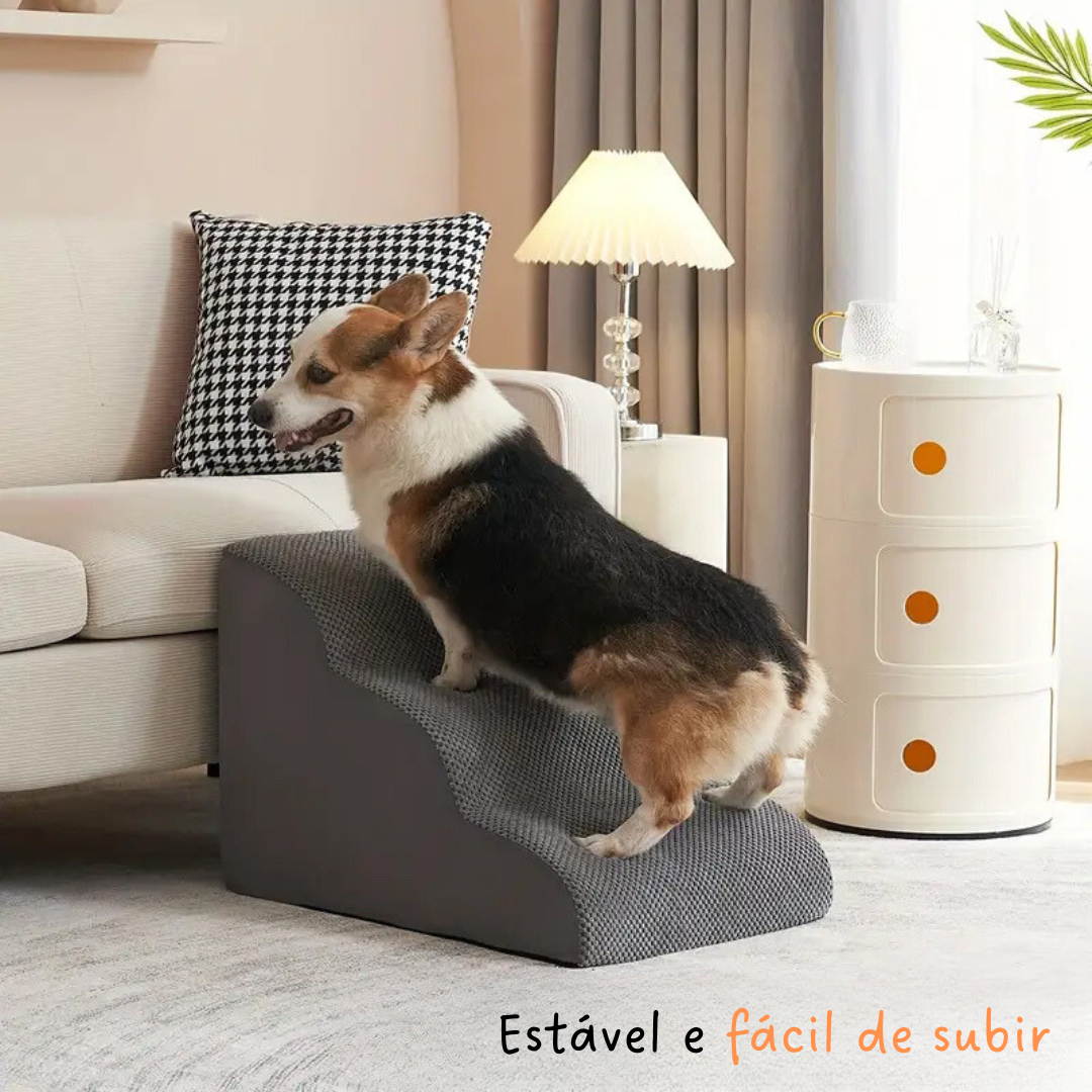 Non-Slip Memory Foam Pet Stairs for Dogs & Cats – Klimbo™