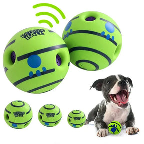 Interactive Giggle Sound Ball Dog Toy with Easy-Grip Design – Gigglo™