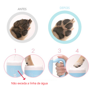Portable Pet Paw Cleaning Cup, Compact & Easy to Use – Rinzo™