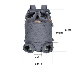 Kangaroo Pet Carrier Backpack with Front Pocket & Hood – Trelune™