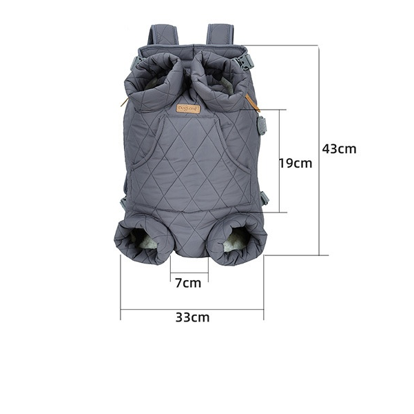 Kangaroo Pet Carrier Backpack with Front Pocket & Hood – Trelune™