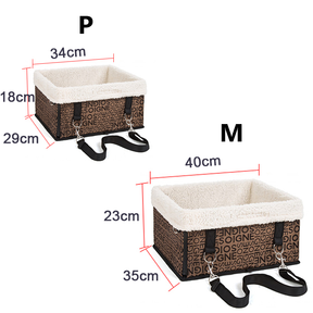 Elevated Waterproof Pet Car Seat with Safety Belt – Roveo™