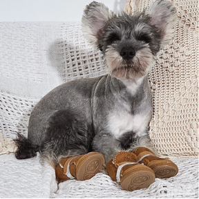 Warm Adjustable Dog Boots with Non-Slip Soles – Loafly™