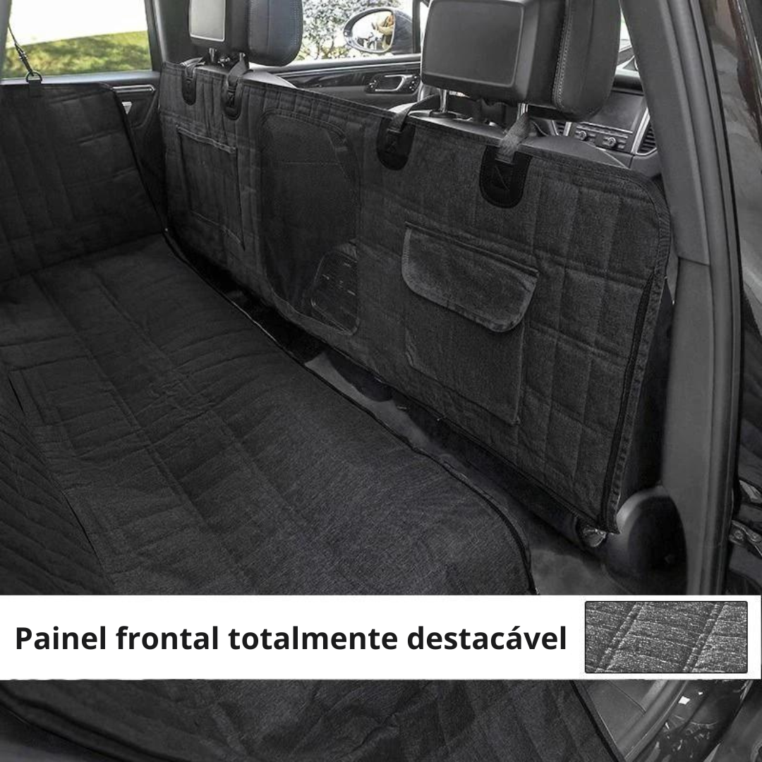Waterproof Rear Car Seat Cover for Dogs with Mesh Window – Cargona™