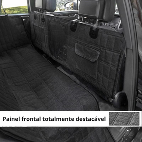 Waterproof Rear Car Seat Cover for Dogs with Mesh Window – Cargona™