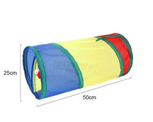Collapsible Cat Play Tunnel with Hanging Ball – Loopa™