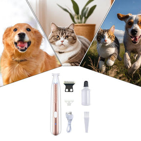 LED Pet Hair Trimmer for Dogs & Cats – Glimmo™