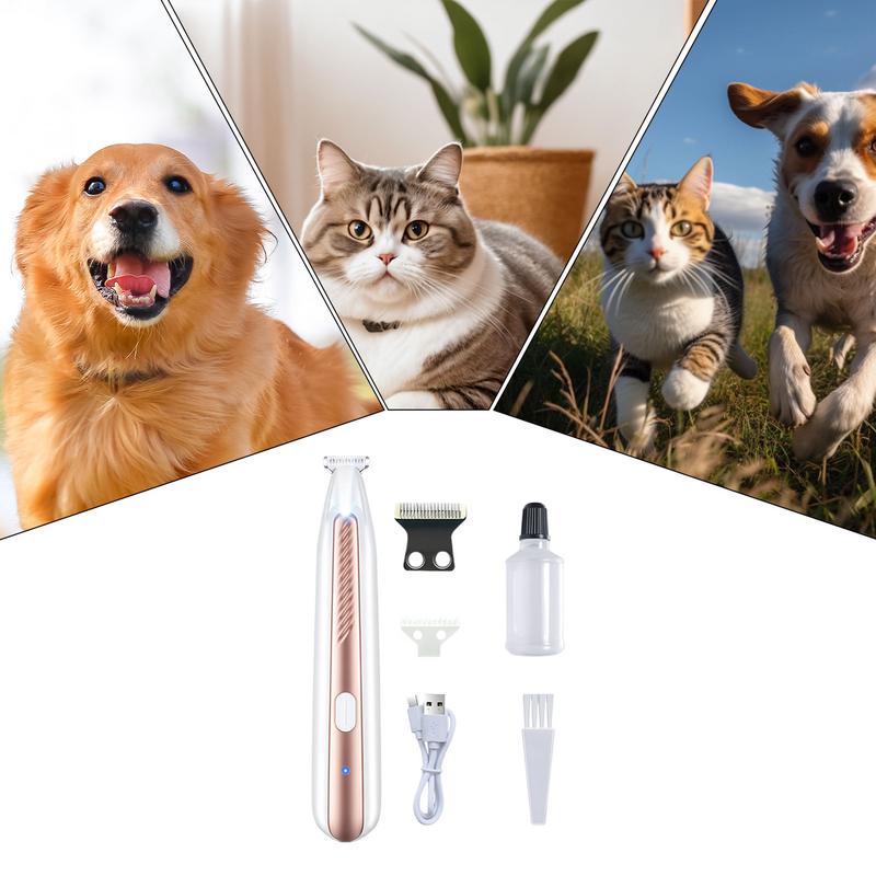 LED Pet Hair Trimmer for Dogs & Cats – Glimmo™