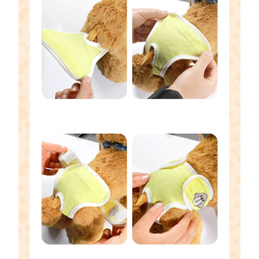 Reusable Dog Diaper for Female Dogs – Cotton Washable Design – PoppyFit™