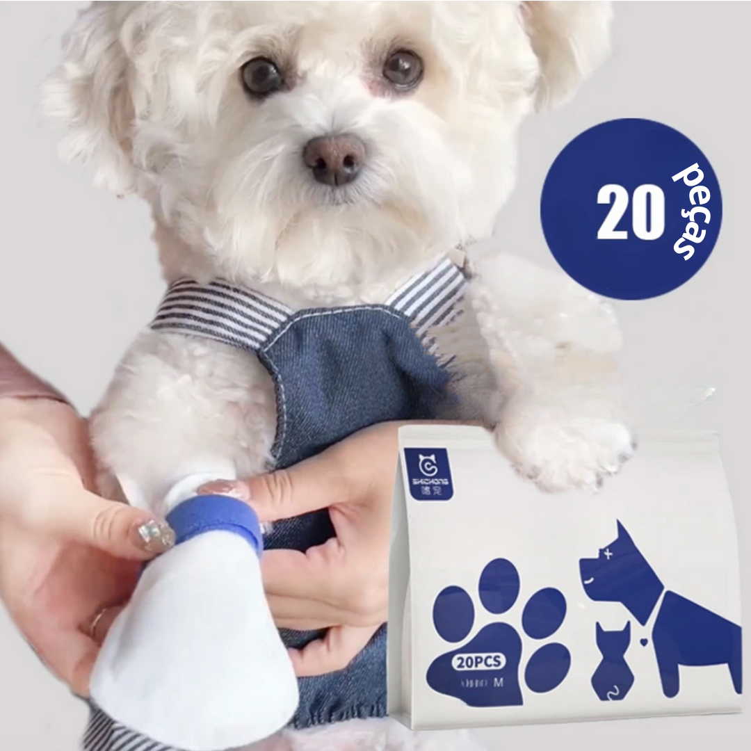 Disposable Waterproof Pet Shoes - 20-Piece Set – Stepwick™