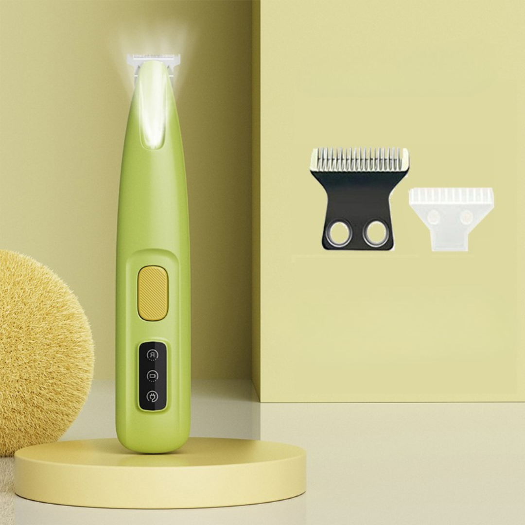 Cordless Electric Pet Fur Trimmer with LED Light – Snippo™