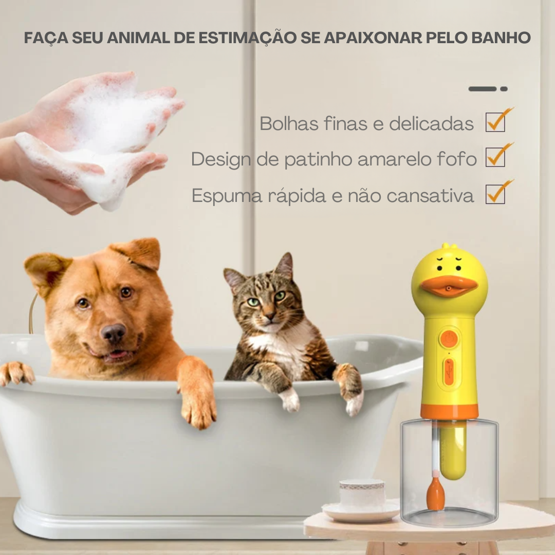 Pet Foam Bath Dispenser for Dogs & Cats – Foamio™