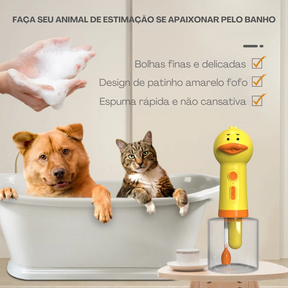 Pet Foam Bath Dispenser for Dogs & Cats – Foamio™