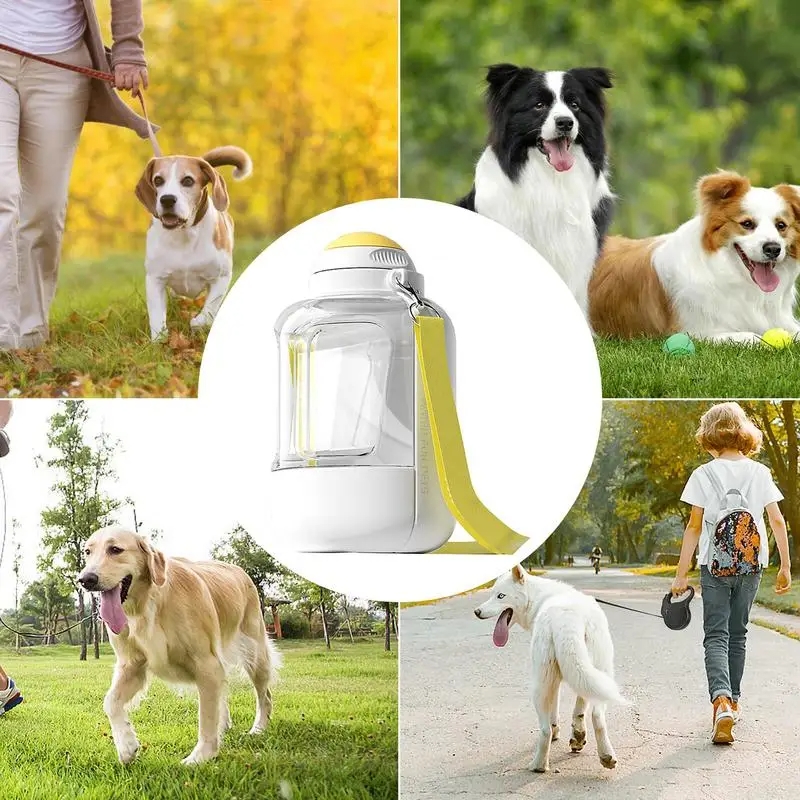 Portable Pet Water & Food Bottle – Hydraw™