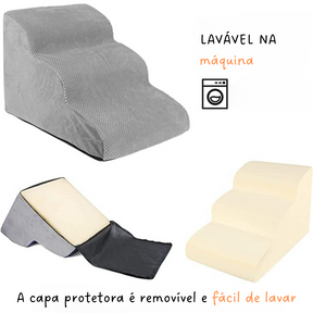 Non-Slip Memory Foam Pet Stairs for Dogs & Cats – Klimbo™